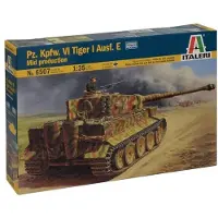 Italeri Pz.Kpfw.VI Tiger I Ausf.E, 1:35, Monteringssats, Stridsvagn, Tiger I, Ethvert køn, Plast