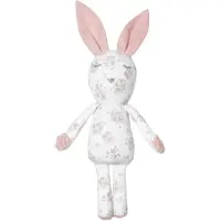 Müsli Kanin krammebamse - GOTS-certifierad ekologisk bomull - 25x40 cm - Balsam Cream - By Green Cotton Sense bunny