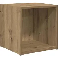 vidaXL TV-bänkset Väggmonterad 8 pcs Artisan Ek Konstruerat trä