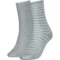 Tommy Hilfiger Underwear Sockor marinblå / gråmelerad / röd / vit