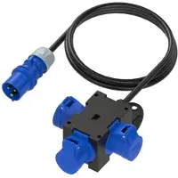 Pce CEE Cara-fördelare 9430155 (9430155) 16 A 230 V IP44