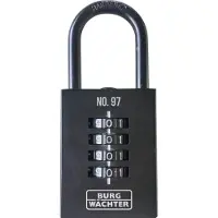 Burg wachter Numero 97 40 SB Hänglås 40 mm Kombination
