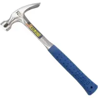 Estwing E320S 20 oz rak klo hammare blått stötdämpande grepp, grepplängd 343 mm