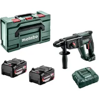Metabo KH 18 LTX 24, SDS Plus, Svart, 2,4 cm, 1400 RPM, 2,1 J, 5200 BPM