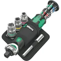 Wera 8009 Zyklop Pocket Set 2 Bitshållare Skruvmejsel