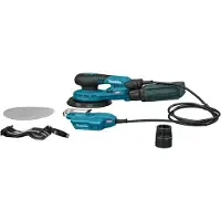 Makita BO002CGZ excenterslip 40 V 150 mm utan batteri/laddare - SOLO