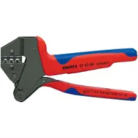 Knipex 97 43 66 Crimptång 1 st 0.5 till 6 mm² Inkl. växlingsbar crimpinsats