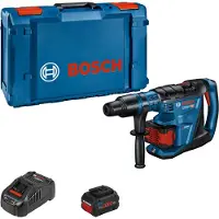 Bosch Borrhammare GBH 18V-40 C Professional; 9,0 J; SDS-max; 18 V; 2x5,5 Ah batt.