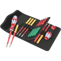 Wera Kraftform Kompakt VDE Stainless 17 extra slim 1 Utbytbara blad set Elektriker