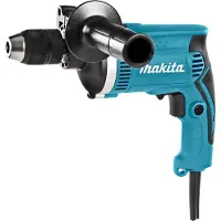 Makita HP1631 borr 3200 RPM utan nyckel 2 kg Svart, Turkos