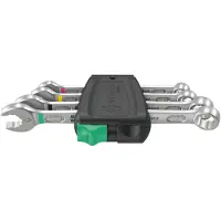 Wera 05020228001 6003 Joker 4 Set 1 Ringskruvnyckelsats 4 delar Nyckelvidd (Metrisk) (för titel) 8 - 13 mm