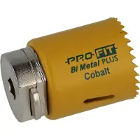 Wareco ProFit bimetall Plus hålsåg med adapter, rostfri & metall, 44 mm
