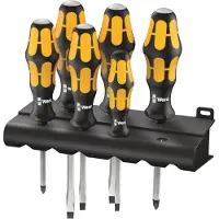 Wera 932/6 Kraftform Plus Skruvmejselset 6 Bitar