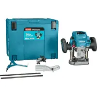 Makita RP001GZ02 XGT Vertikal fräsmaskin 1800 W, 6, 8, 12 mm, 8000-25000 rpm, 5,2 kg, MAKPACK