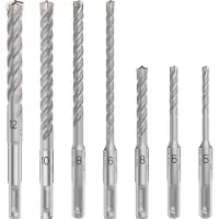 Bosch Pro Sds Plus-5x 5/6/8/6/8/10/12 Mm Borrset 7 Enheter