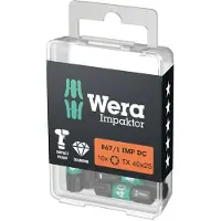Wera 05057627001 Torx-Bit Drivning: 1/4 Output: TORX TX 40 25 mm