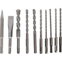 Makita Zest.Wiert.SDS+mejslar 10-pack MD-46361