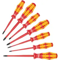 Wera 160iss/7 Skruvmejsel set VDE 7 delar