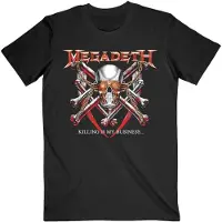 Ginza.se Megadeth: Unisex T-Shirt/Killing Is My Business (Black) (Back Print) (XX-Large)