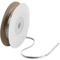 Adlibris Metallband Silver Bredd 3,5mm x 20 m/1 rulle