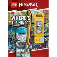 LEGO NINJAGO: Where’s the Ninja? A Search and Find Adventure (with Zane minifigure)
