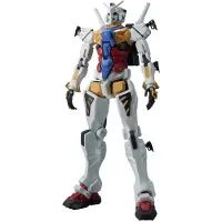 Banpresto Gundam Mobile Suit Gquuuuuux Genkai Toppa Vit Figur 28 Cm