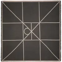 Calvin Klein Emblem Logo Graphic Scarf