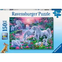 Ravensburger Unicorns in the Sunset Glow, Pussel, 150 bitar,