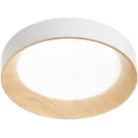 LUCE Design LED taklampa Arka, Vitt / opal, Vardagsrum / matsal, Metall, Modern, LED-taklampa