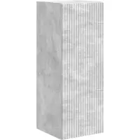 vidaXL TV Vägghylla Betong 30 x 31 x 80 cm Konstruerat trä