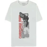 Difuzed Chainsaw Man T-shirt Med Korta ärmar