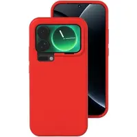Mtp Products Xiaomi 17 Pro Max Liquid silikon skal - Röd