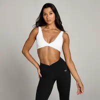 MP Women's Tempo Twist Front Sports Bra – White - S