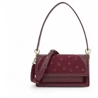 Tous för kvinnor. 2002358521 Audree Strass vinröd liten axelremsväska (OSFA), Casual, Polyuretan, Bordeaux