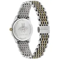 Gucci YA1265029 G-Timeless Two-Tone damklocka