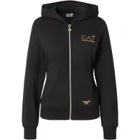 EA7 för kvinnor. 7W001044_AF12482 Sweatshirt Evolution svart (M), Deportivo, Polyester