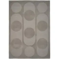 Linie Design Orb Alliance wool rug 140 x 200 cm grey