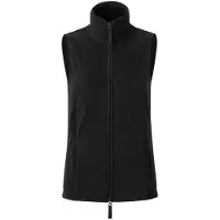 Premier Kvinnor/Damer Artisan Fleece Gilet (Svart)