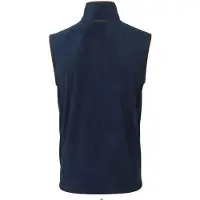 Premier Artisan Fleece Gilet för män (Marinblått/brun)