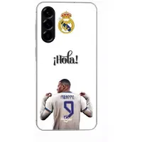 MANIACASE Fodral För Samsung Galaxy A36 Kylian Mbappe Real Madrid 9 Hola svart