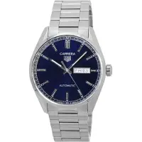 TAG Heuer Carrera Stainless Steel Blue Dial Automatic WBN2012.BA0640 100M Herrklocka blå
