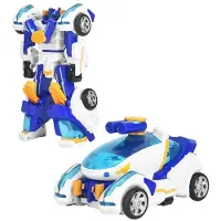Fashnics Nytt Galaxy Detectives Tobot V Deformerbar Robot till Bil Leksak Korea Tecknad Bröder Anime Bil Leksaker