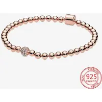 Wucifang Jewelry Äkta 925 Sterling Silver Infinite Knotted Heart T-Bar Strip Armband Multi-Snake Bangle Bröllopsfest Flickor Fina smycken 21cm