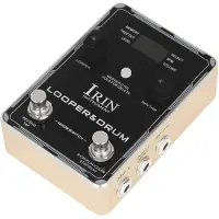 TOMTOP JMS IRIN Looper Pedal Trummaskin Gitarr Effektpedaler 44.1kHz/24bit 160 Minuters Inspelningstid 100 rosa guld färg