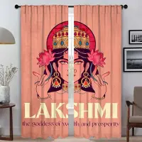Household supplies MH Fönstergardin för Rum 2 Paneler Islam Köksgardiner för Kameraskärmar Avskärmning Heminredningsgardiner Halloween Dekoration W50xH70cmx2pcs-CL