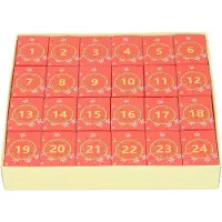 Koogeelife 24 Dagar Julpussel Nedräkningskalender 1008 Bitar Familjeutmanande Färgglatt Julhelg Pussel