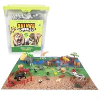 Colorbaby Animal World-wild Animals Figur 50 Enheter