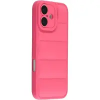 Mtp Products iPhone 17 Pufferjacka Stötsäkert TPU-skal - Hot Pink