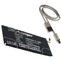 123accu Batteri till Sminkspegel för Samsung Galaxy E5, SM-E500F, SM-E500D m.fl.