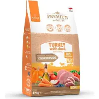 Pokusa Premium Selection Vuxen Kalkon Med Anka Hundfoder 12 Kg